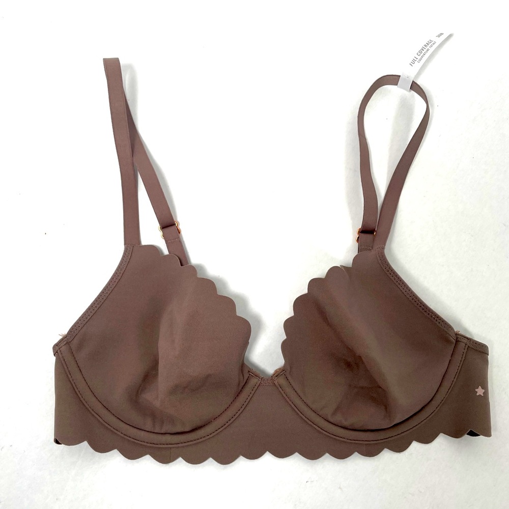 Aerie Real Me Bar Size 30B Fuller Coverage Brown